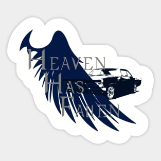 Heaven has fallen Sticker